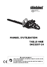 Предварительный просмотр 31 страницы Shindaiwa DH232ST-24 Operator'S Manual