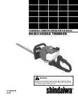 Предварительный просмотр 1 страницы Shindaiwa DH254 Owner'S/Operator'S Manual