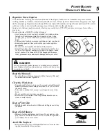 Предварительный просмотр 5 страницы Shindaiwa EB212 Owner'S/Operator'S Manual