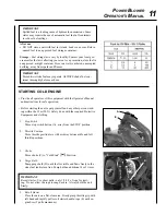 Предварительный просмотр 11 страницы Shindaiwa EB212 Owner'S/Operator'S Manual