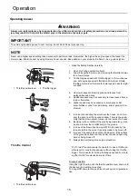 Предварительный просмотр 20 страницы Shindaiwa EB221S Operator'S Manual