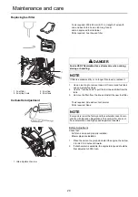 Предварительный просмотр 22 страницы Shindaiwa EB221S Operator'S Manual