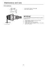 Предварительный просмотр 24 страницы Shindaiwa EB221S Operator'S Manual