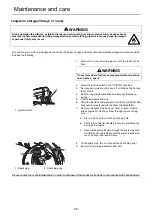 Предварительный просмотр 28 страницы Shindaiwa EB221S Operator'S Manual