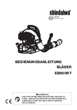 Preview for 69 page of Shindaiwa EB600RT Operator'S Manual