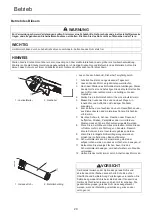 Предварительный просмотр 88 страницы Shindaiwa EB600RT Operator'S Manual