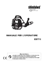 Предварительный просмотр 97 страницы Shindaiwa EB770 Operator'S Manual