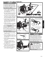 Предварительный просмотр 43 страницы Shindaiwa EB8510 Owner'S/Operator'S Manual