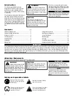 Preview for 2 page of Shindaiwa EB854 Owner'S/Operator'S Manual