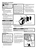 Preview for 14 page of Shindaiwa EB854 Owner'S/Operator'S Manual