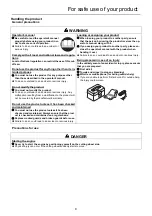 Предварительный просмотр 11 страницы Shindaiwa EC741s Operator'S Manual
