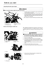 Предварительный просмотр 22 страницы Shindaiwa EC741s Operator'S Manual