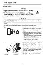 Предварительный просмотр 24 страницы Shindaiwa EC741s Operator'S Manual