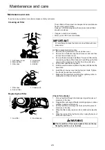 Предварительный просмотр 30 страницы Shindaiwa EC741s Operator'S Manual