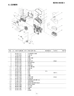 Preview for 10 page of Shindaiwa EC7500W EC1 Parts Catalog