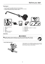 Предварительный просмотр 11 страницы Shindaiwa F226S Operator'S Manual