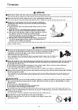 Предварительный просмотр 72 страницы Shindaiwa F226S Operator'S Manual