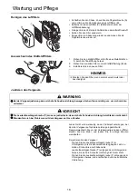 Предварительный просмотр 76 страницы Shindaiwa F226S Operator'S Manual