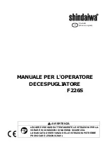 Предварительный просмотр 87 страницы Shindaiwa F226S Operator'S Manual