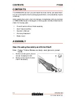 Preview for 16 page of Shindaiwa FH235 Operator'S Manual