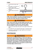 Preview for 25 page of Shindaiwa FH235 Operator'S Manual