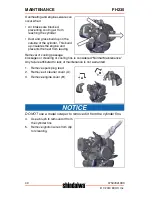 Preview for 30 page of Shindaiwa FH235 Operator'S Manual