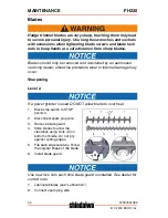 Preview for 34 page of Shindaiwa FH235 Operator'S Manual