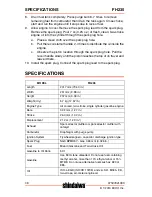 Preview for 38 page of Shindaiwa FH235 Operator'S Manual