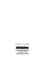 Preview for 44 page of Shindaiwa FH235 Operator'S Manual