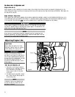 Preview for 14 page of Shindaiwa GP344 Owner'S/Operator'S Manual
