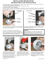 Предварительный просмотр 1 страницы Shindaiwa Heavy-duty Fixed-line Head Installation Instructions