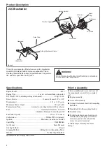 Предварительный просмотр 6 страницы Shindaiwa HomePro 22C Owner'S/Operator'S Manual