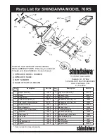 Preview for 8 page of Shindaiwa HomePro 76RS Owner'S Manual