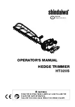 Предварительный просмотр 3 страницы Shindaiwa HT320S Operator'S Manual