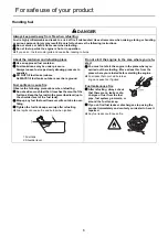 Предварительный просмотр 8 страницы Shindaiwa HT320S Operator'S Manual