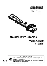 Предварительный просмотр 31 страницы Shindaiwa HT320S Operator'S Manual