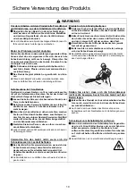 Предварительный просмотр 68 страницы Shindaiwa HT320S Operator'S Manual