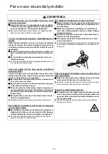 Предварительный просмотр 96 страницы Shindaiwa HT320S Operator'S Manual