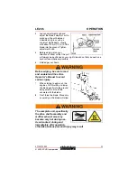 Предварительный просмотр 21 страницы Shindaiwa LE235 Operator'S Manual