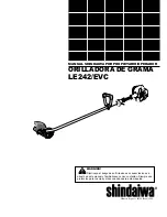 Preview for 21 page of Shindaiwa LE242/EVC Operator'S Manual