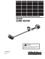 Shindaiwa LE242 Owner'S/Operator'S Manual preview
