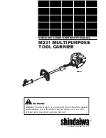 Preview for 1 page of Shindaiwa M231 Owner'S/Operator'S Manual