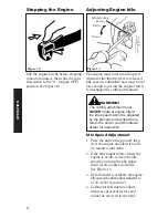 Preview for 14 page of Shindaiwa M231 Owner'S/Operator'S Manual