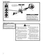Preview for 4 page of Shindaiwa M242/EVC Owner'S/Operator'S Manual