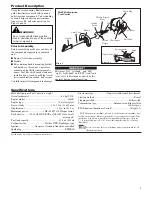 Preview for 5 page of Shindaiwa M242/EVC Owner'S/Operator'S Manual