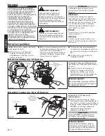 Предварительный просмотр 42 страницы Shindaiwa M242/EVC Owner'S/Operator'S Manual