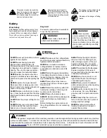 Preview for 3 page of Shindaiwa M242 Owner'S/Operator'S Manual