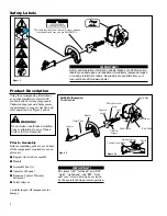 Preview for 4 page of Shindaiwa M242 Owner'S/Operator'S Manual