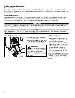 Preview for 14 page of Shindaiwa M242 Owner'S/Operator'S Manual