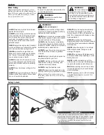 Preview for 3 page of Shindaiwa M242S Owner'S/Operator'S Manual
